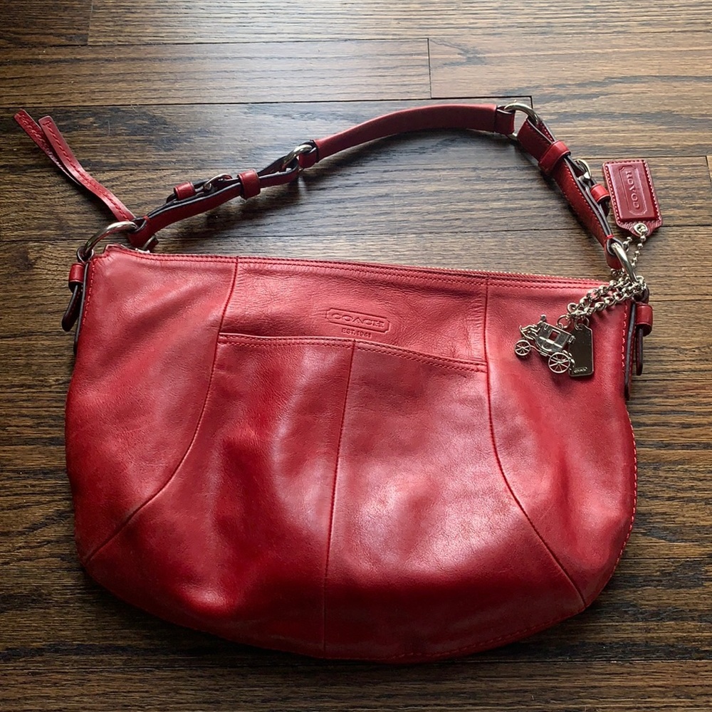 Red Coach Purse